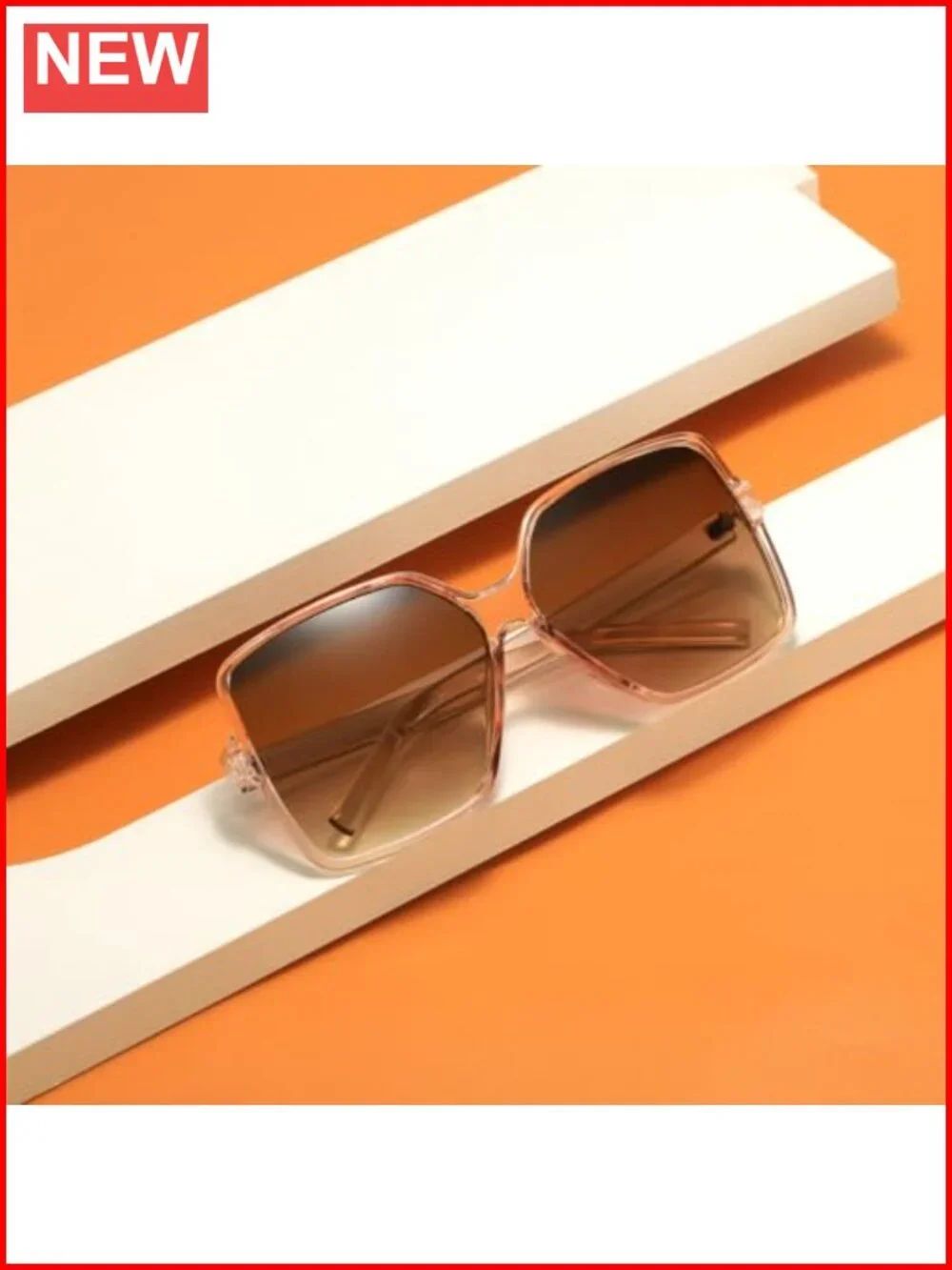 Oversized Square Sunglasses Women's Chic UV Protection Fashion Shades